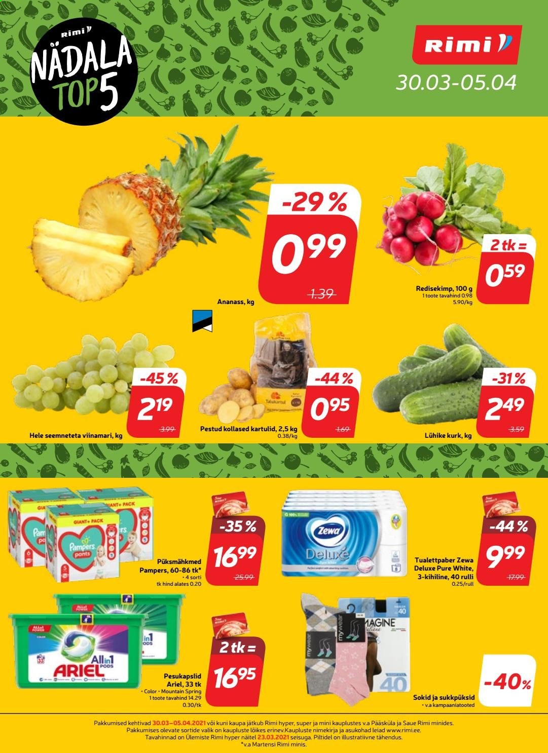 Rimi kliendileht - 30.03.2021 - 05.04.2021. Lehekülg 16
