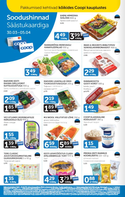 Coop kliendileht - 30.03.2021 - 05.04.2021. Lehekülg 2