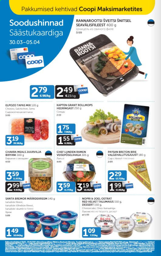 Coop kliendileht - 30.03.2021 - 05.04.2021. Lehekülg 8