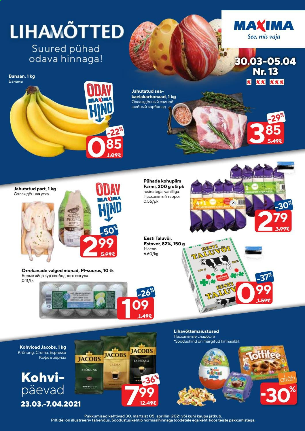 Maxima kliendileht - 30.03.2021 - 05.04.2021. Lehekülg 1