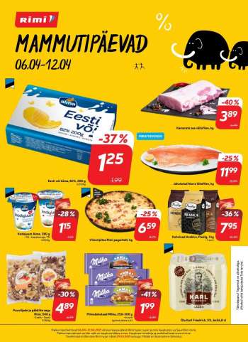 Kaupluse Rimi kliendileht - 06.04.2021 - 12.04.2021.