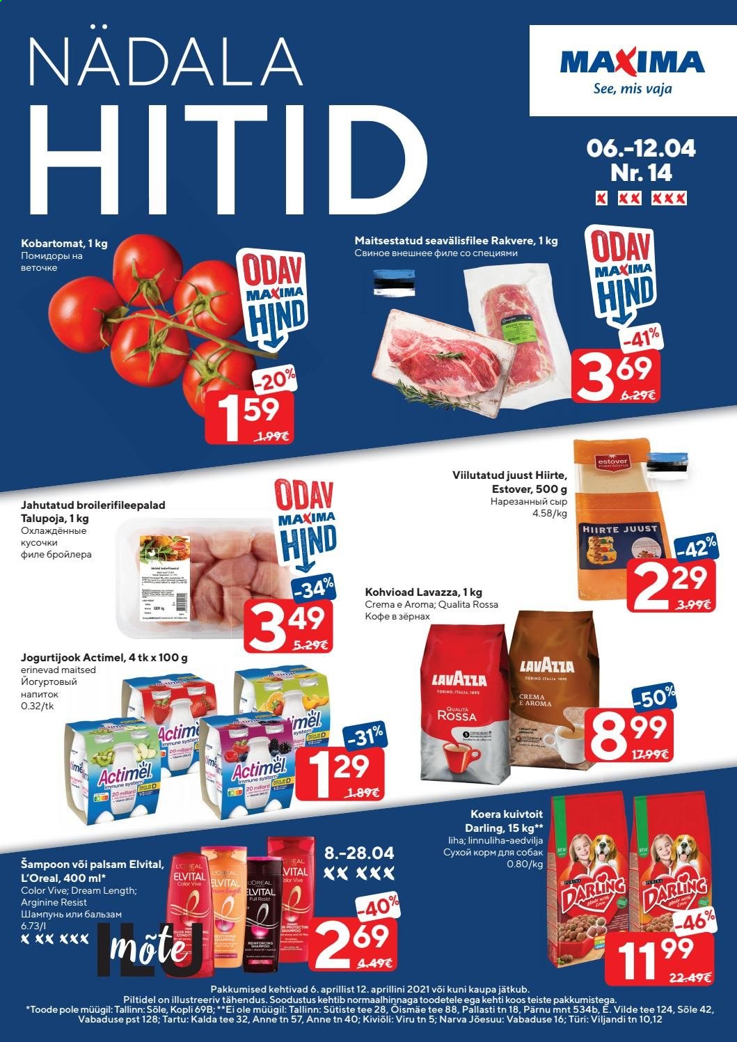 Maxima kliendileht - 06.04.2021 - 12.04.2021. Lehekülg 1
