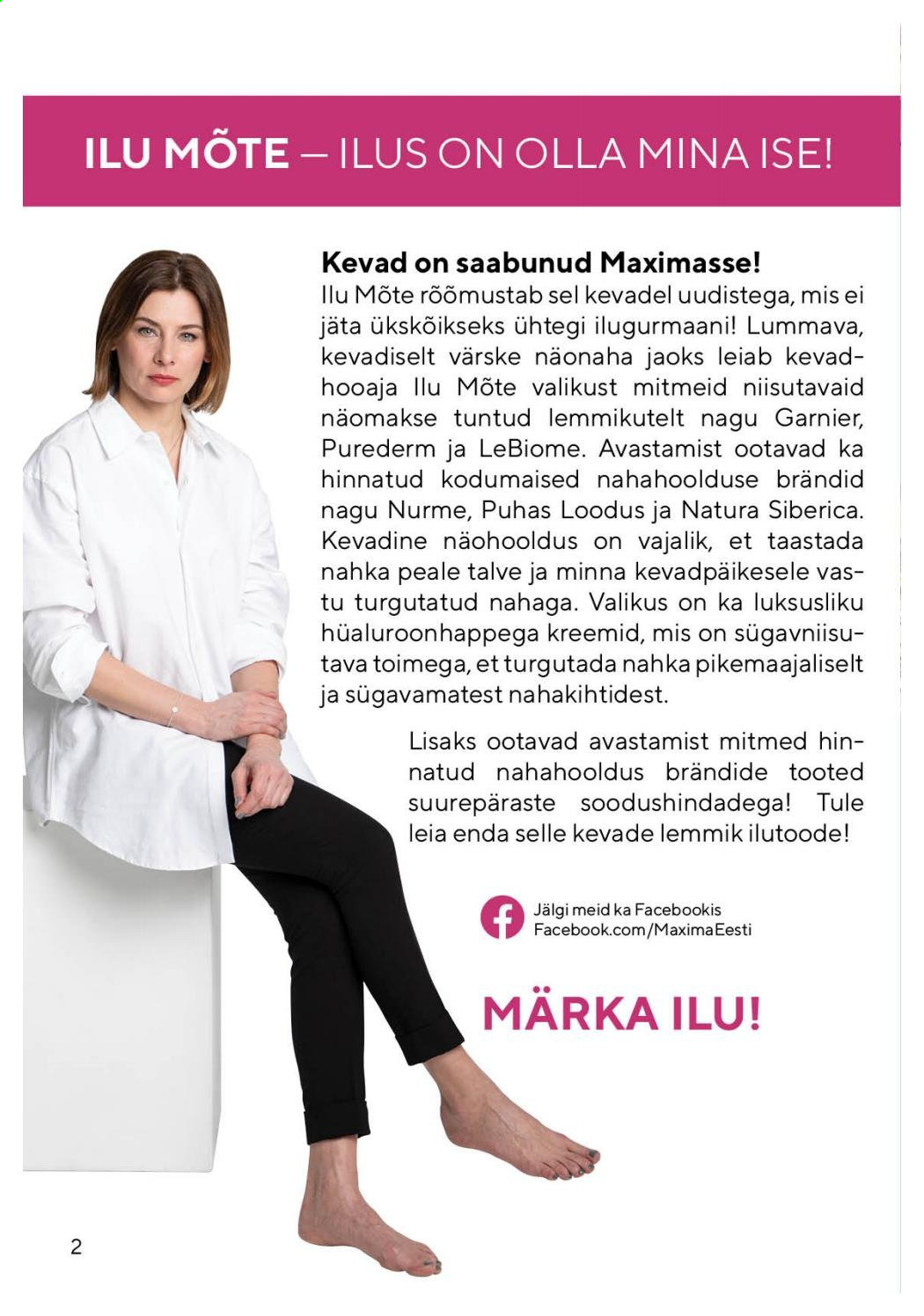 Maxima kliendileht - 08.04.2021 - 28.04.2021. Lehekülg 2