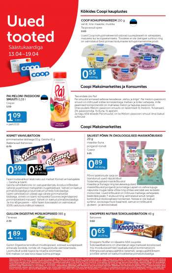 Kaupluse Coop kliendileht - 13.04.2021 - 19.04.2021.