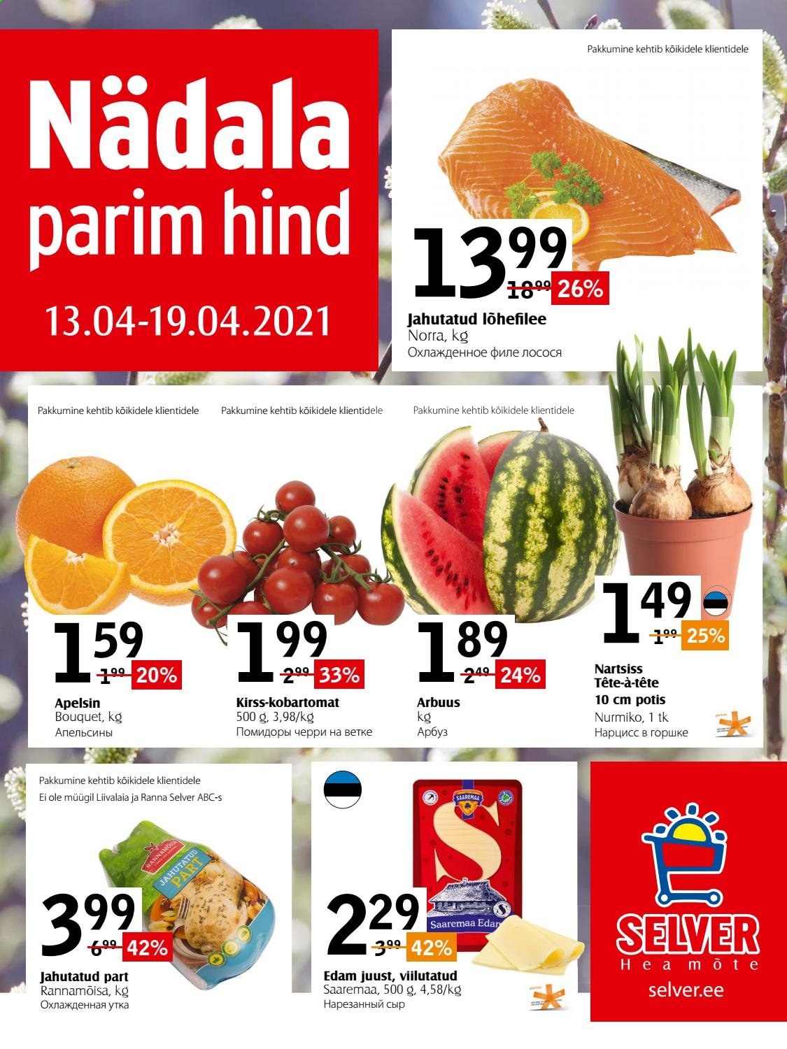 Selver kliendileht - 13.04.2021 - 19.04.2021. Lehekülg 1