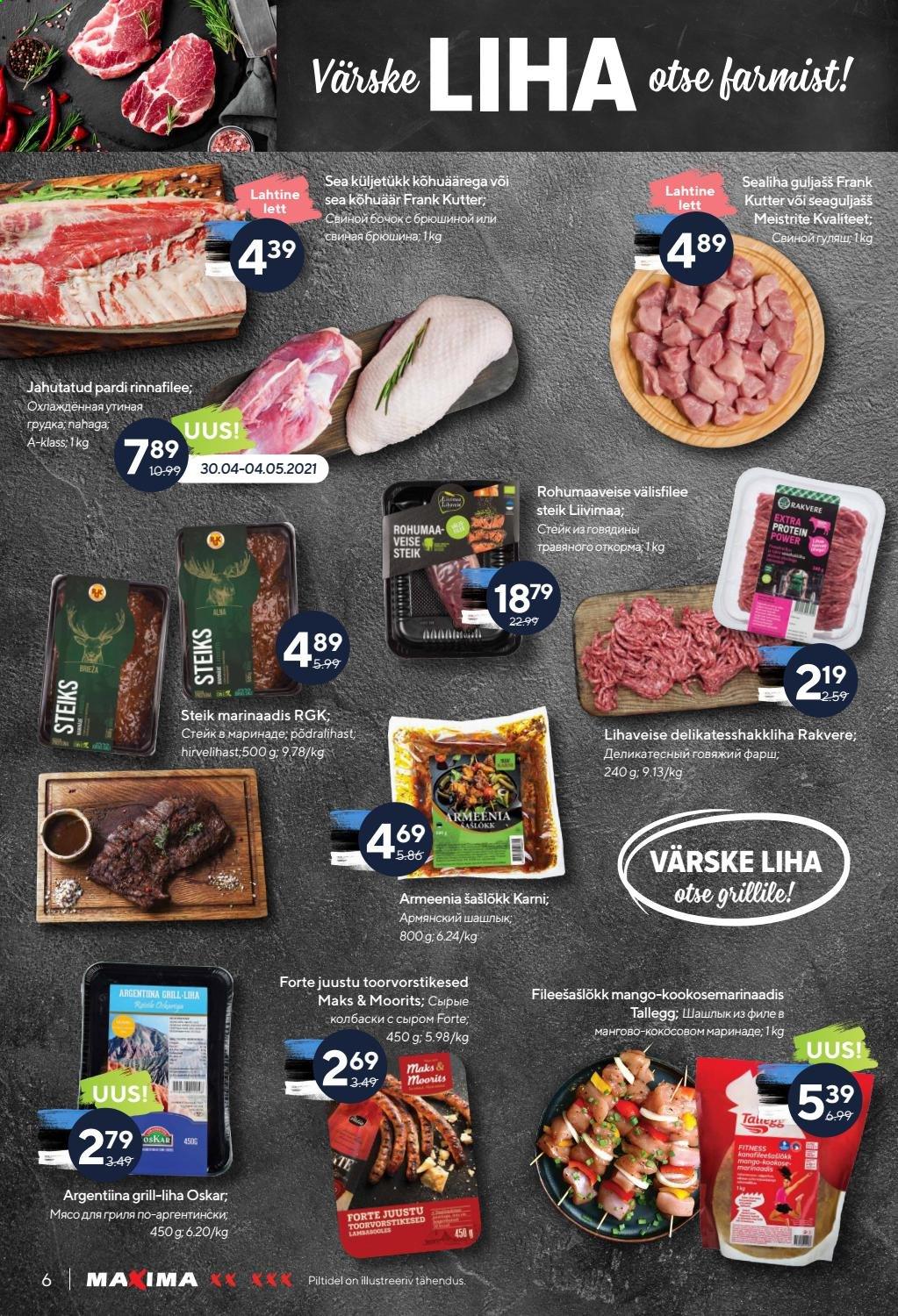 Maxima kliendileht - 22.04.2021 - 05.05.2021. Lehekülg 6