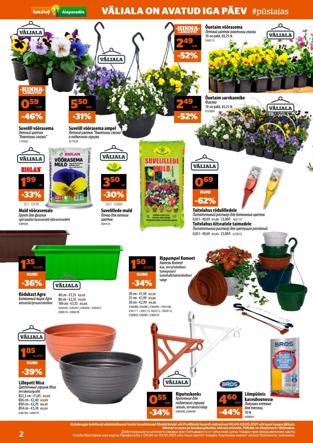 Bauhof kliendileht - 06.04.2021 - 03.05.2021. Lehekülg 2