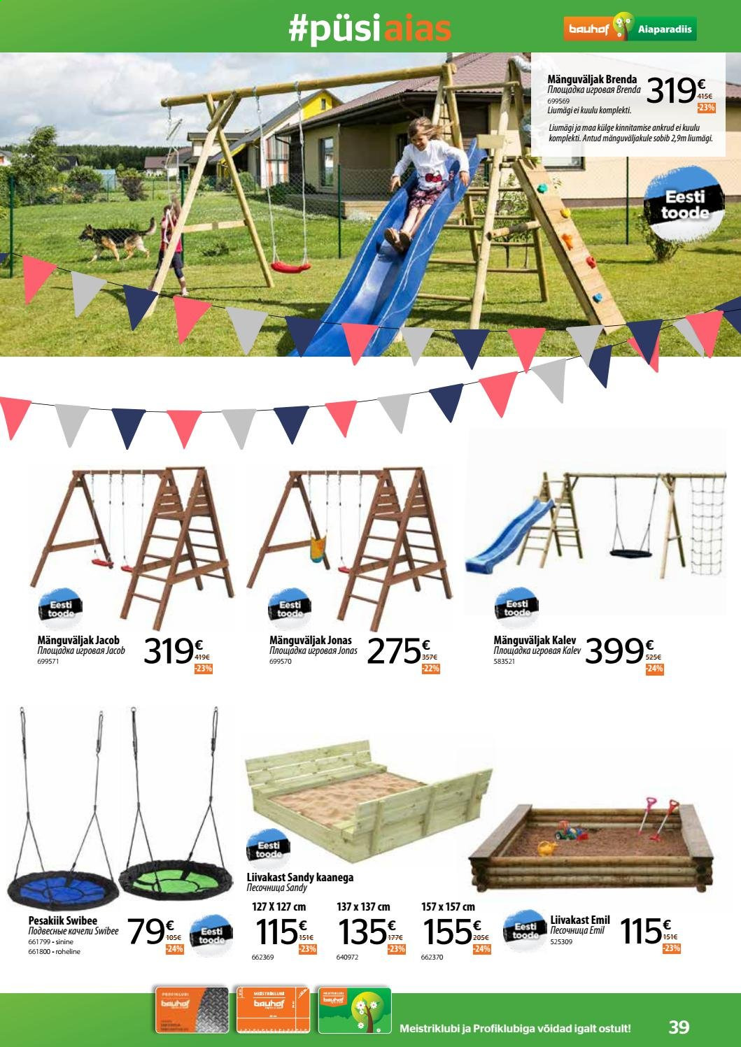 Bauhof kliendileht - 11.05.2021 - 30.06.2021. Lehekülg 39