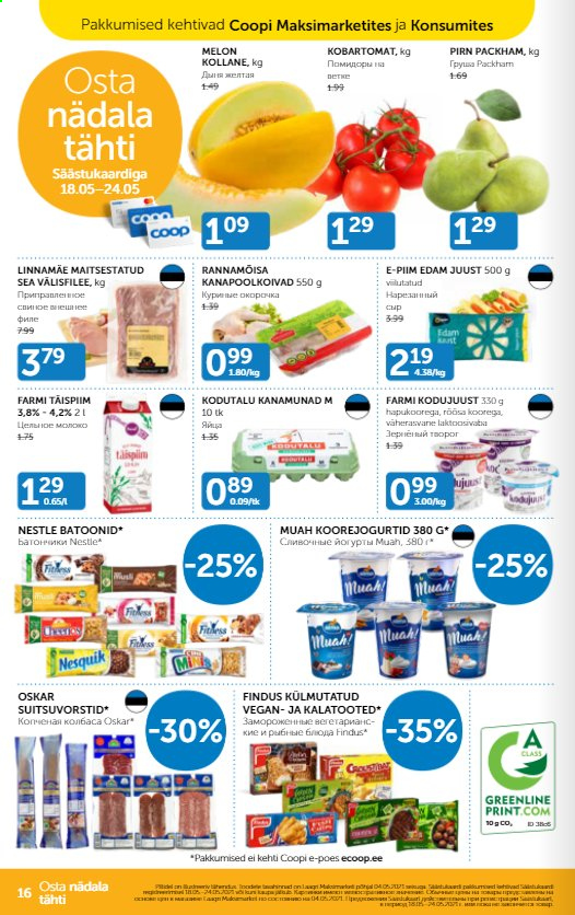 Coop kliendileht - 18.05.2021 - 24.05.2021. Lehekülg 10
