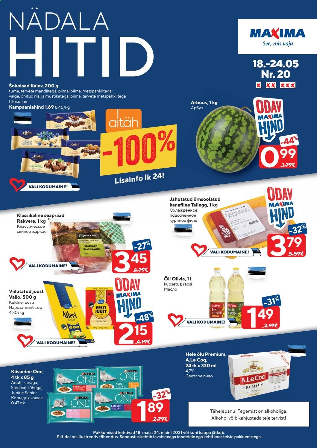 Maxima kliendileht - 18.05.2021 - 24.05.2021. Lehekülg 1