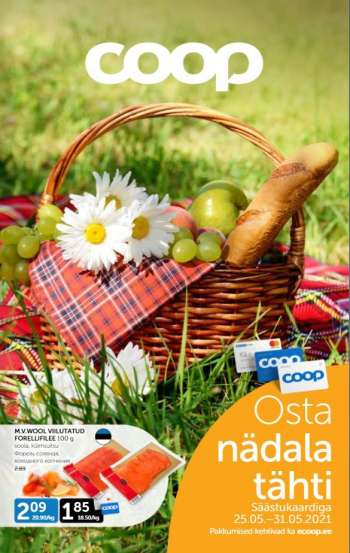 Kaupluse Coop kliendileht - 25.05.2021 - 31.05.2021.