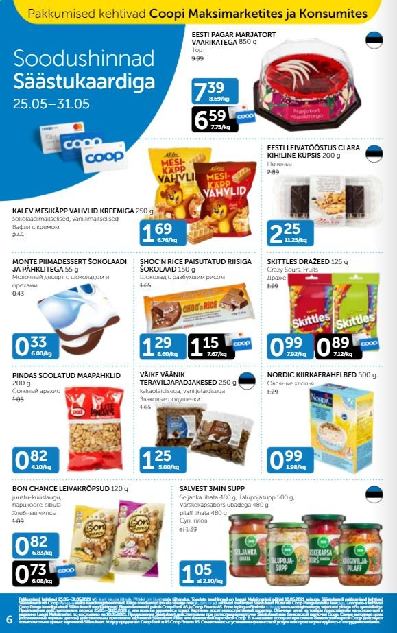 Coop kliendileht - 25.05.2021 - 31.05.2021. Lehekülg 4