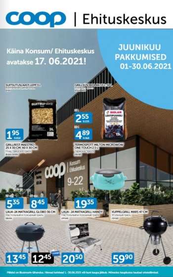 Kaupluse Coop kliendileht - 01.06.2021 - 30.06.2021.
