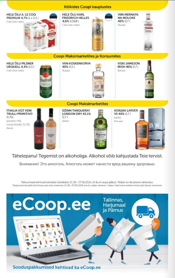 Coop kliendileht - 01.06.2021 - 07.06.2021. Lehekülg 10