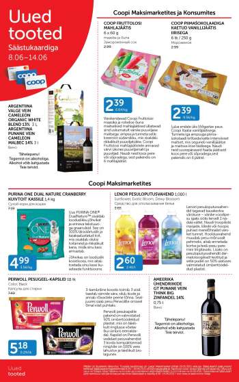 Kaupluse Coop kliendileht - 08.06.2021 - 14.06.2021.