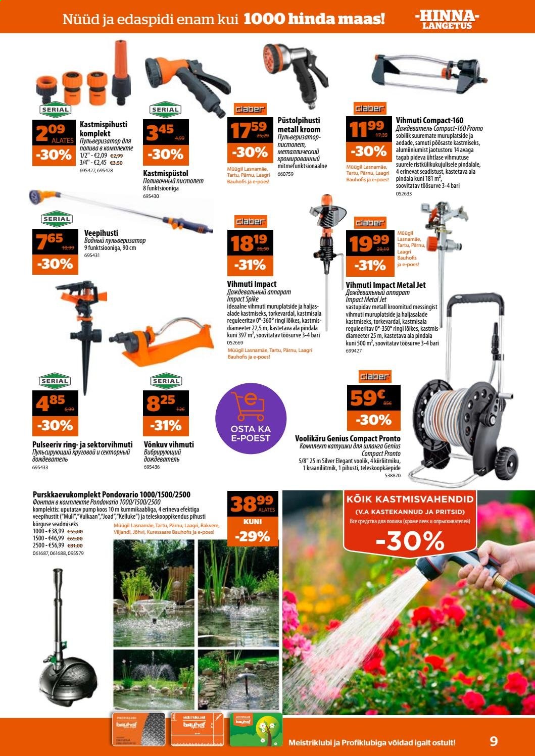 Bauhof kliendileht - 08.06.2021 - 28.06.2021. Lehekülg 9