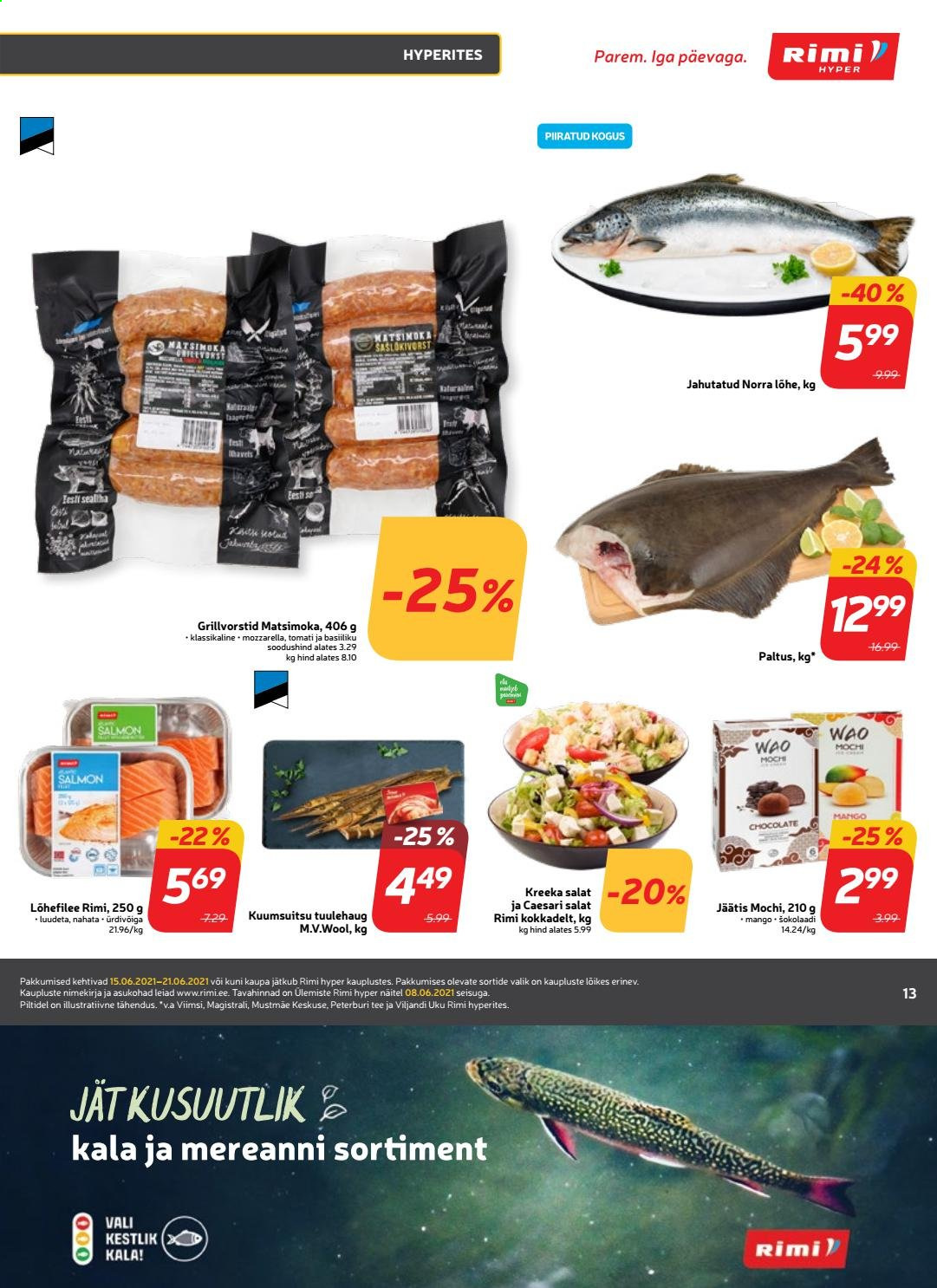 Rimi kliendileht - 15.06.2021 - 21.06.2021. Lehekülg 13