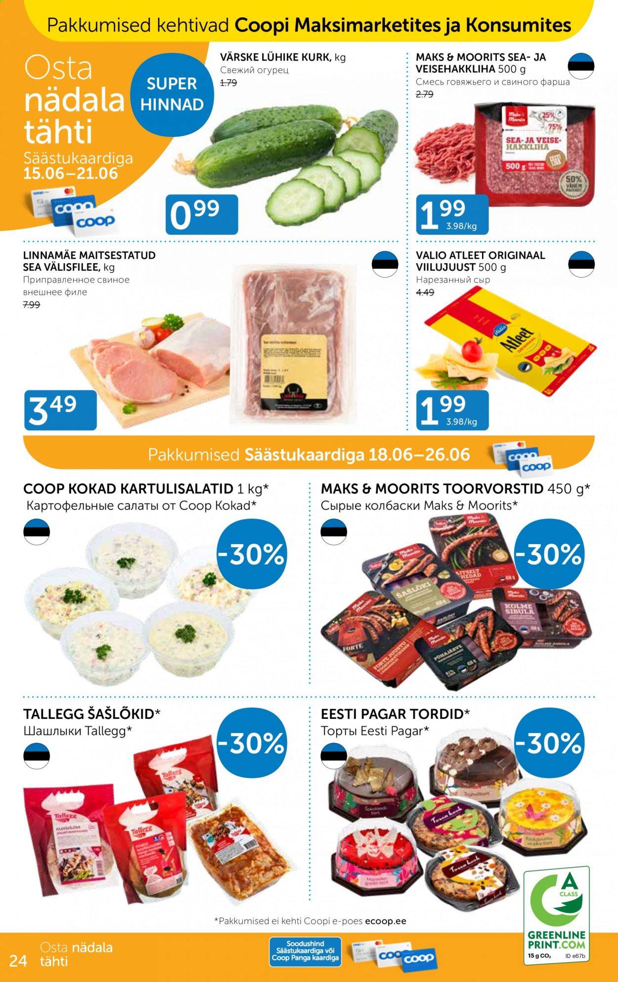 Coop kliendileht - 15.06.2021 - 28.06.2021. Lehekülg 24