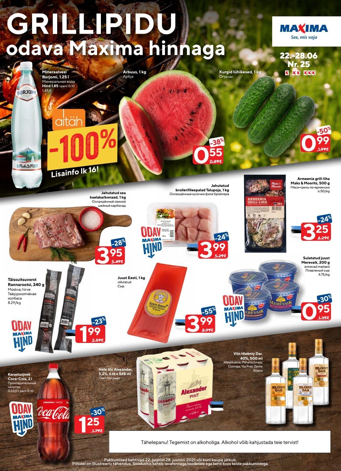 Maxima kliendileht - 22.06.2021 - 28.06.2021. Lehekülg 1