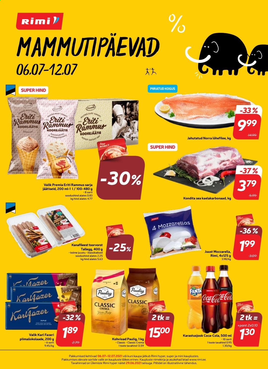 Rimi kliendileht - 06.07.2021 - 12.07.2021. Lehekülg 1