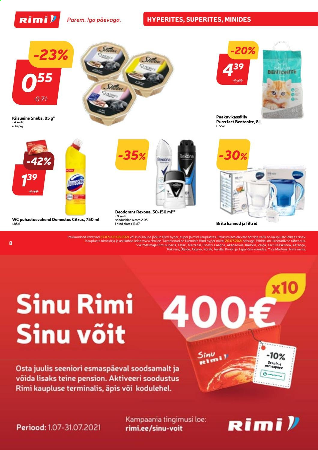 Rimi kliendileht - 27.07.2021 - 02.08.2021. Lehekülg 8