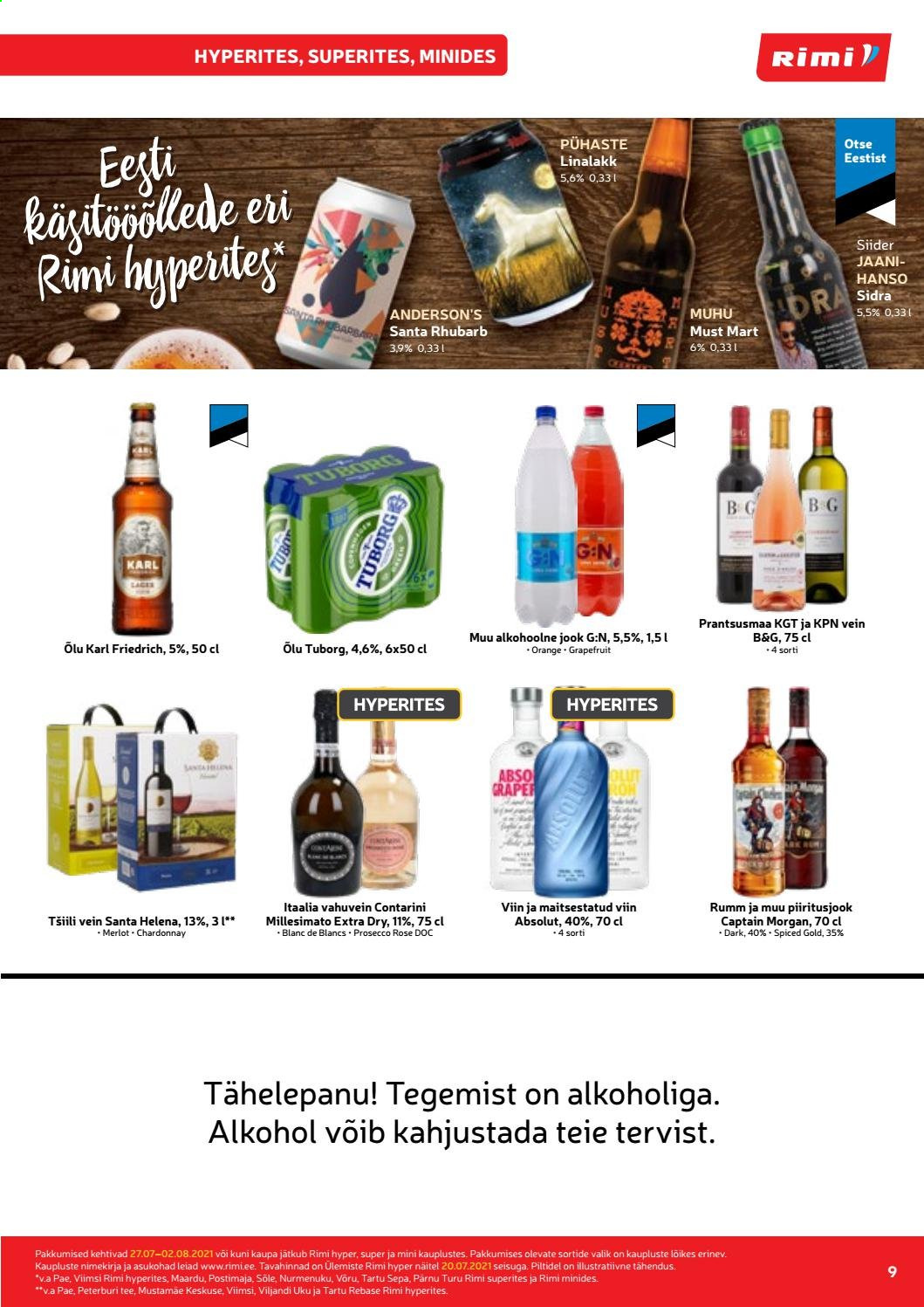Rimi kliendileht - 27.07.2021 - 02.08.2021. Lehekülg 9