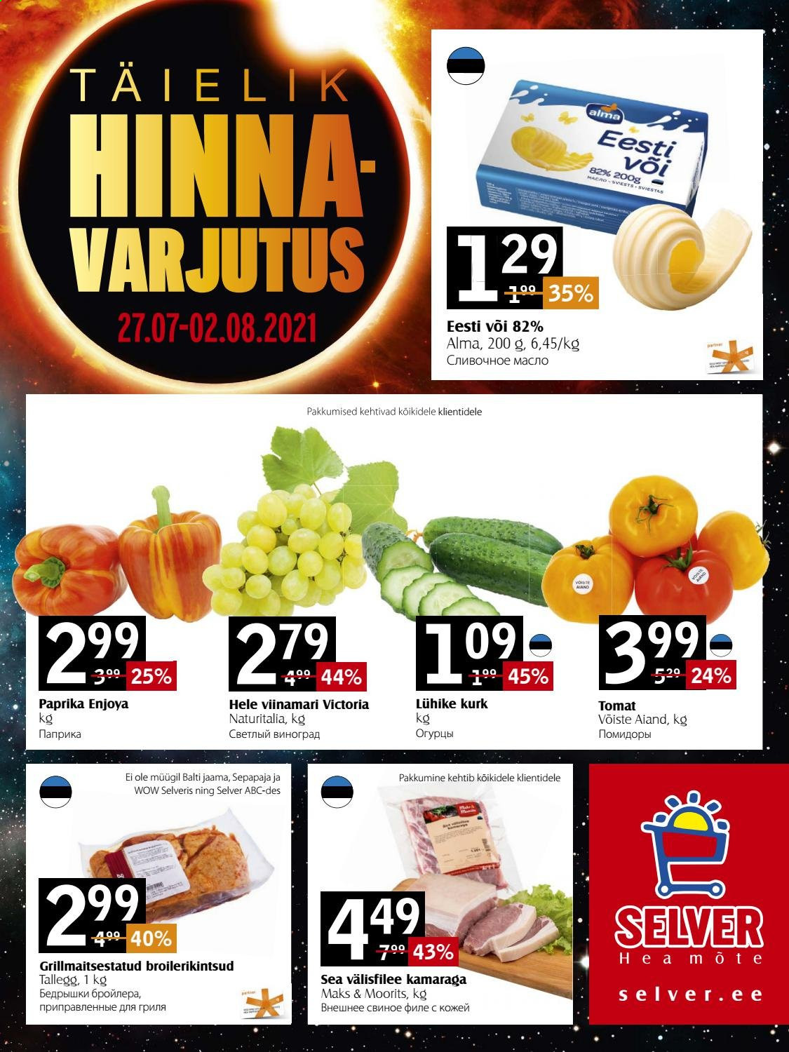 Selver kliendileht - 27.07.2021 - 02.08.2021. Lehekülg 1