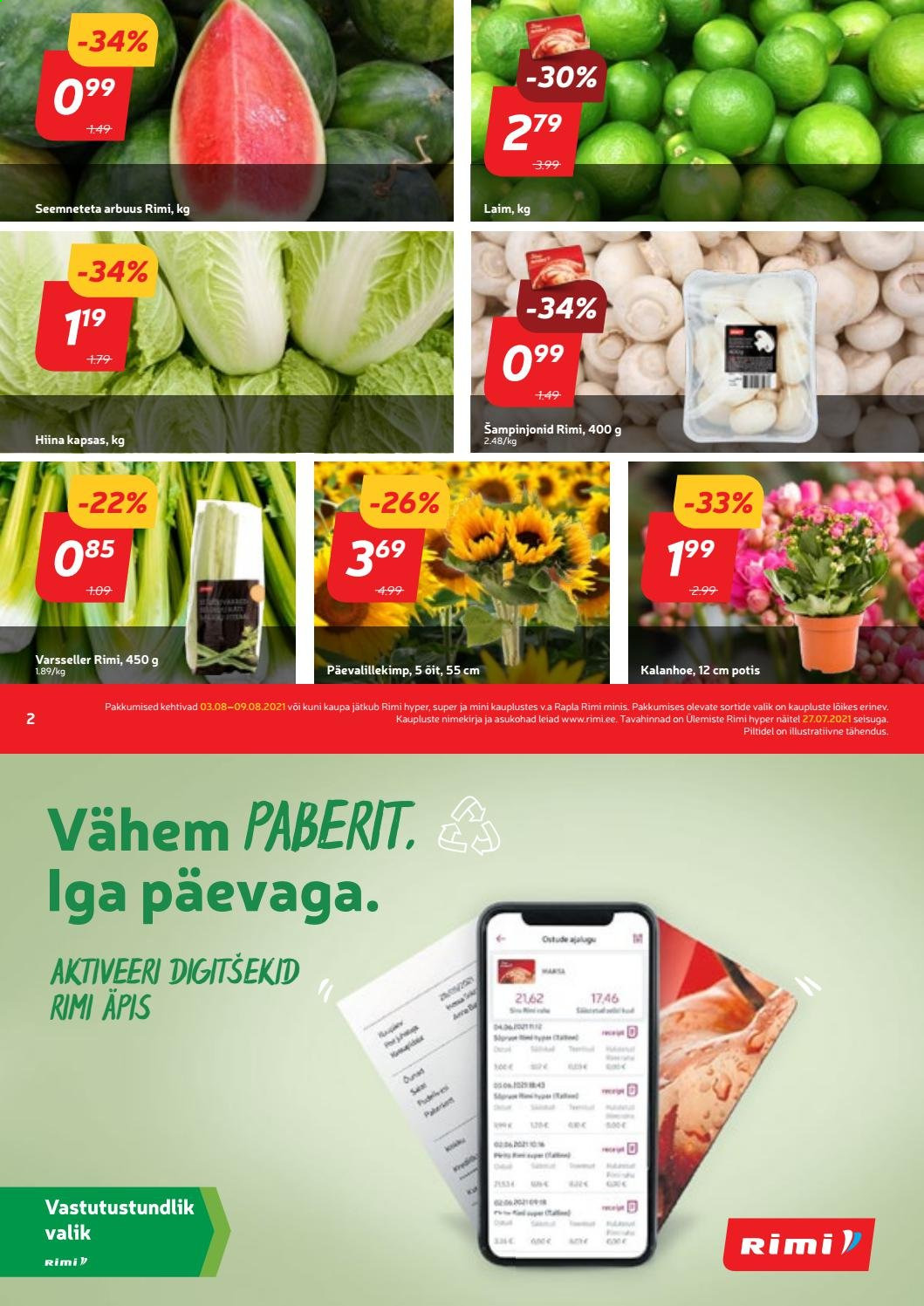 Rimi kliendileht - 03.08.2021 - 09.08.2021. Lehekülg 2