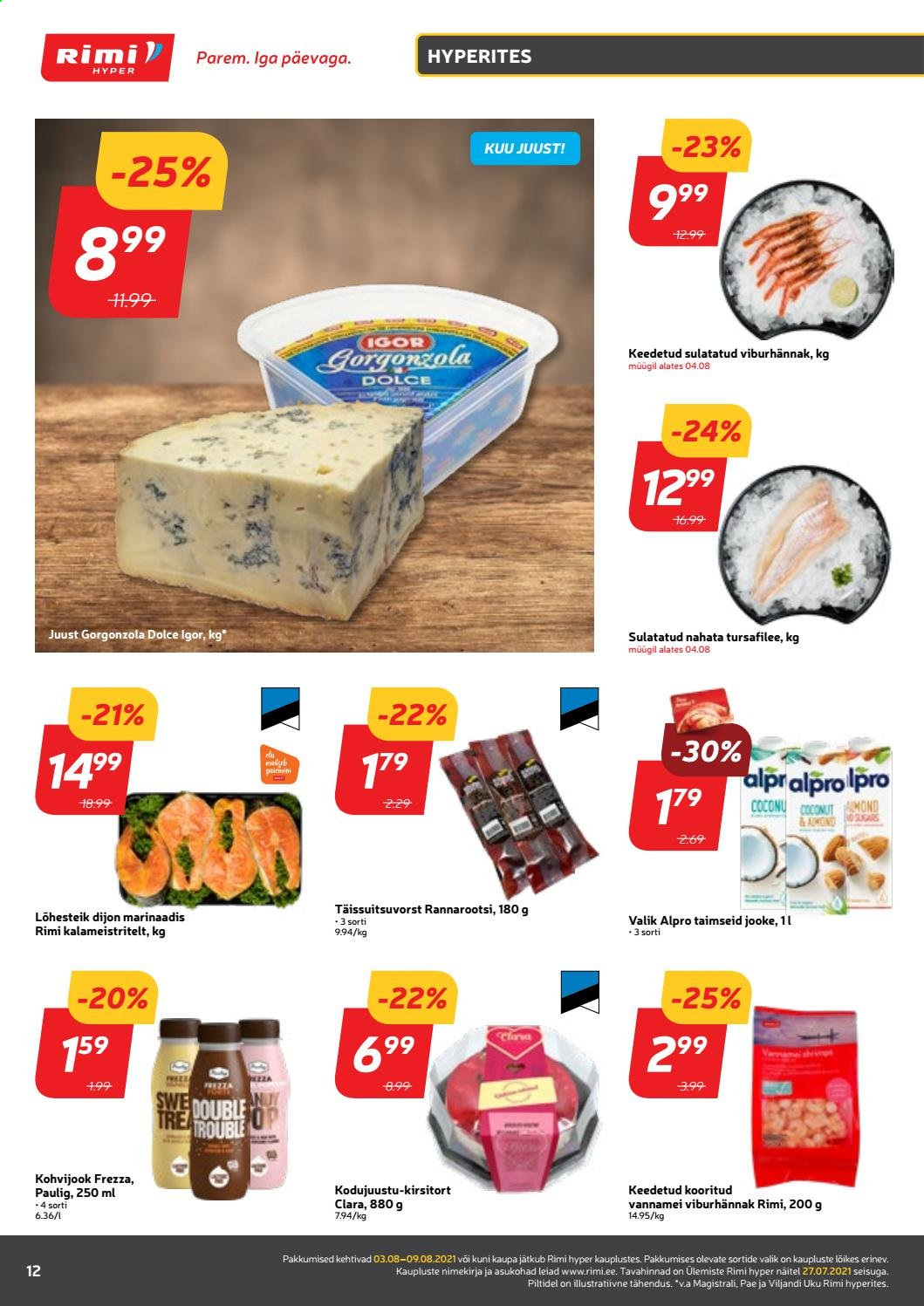 Rimi kliendileht - 03.08.2021 - 09.08.2021. Lehekülg 12