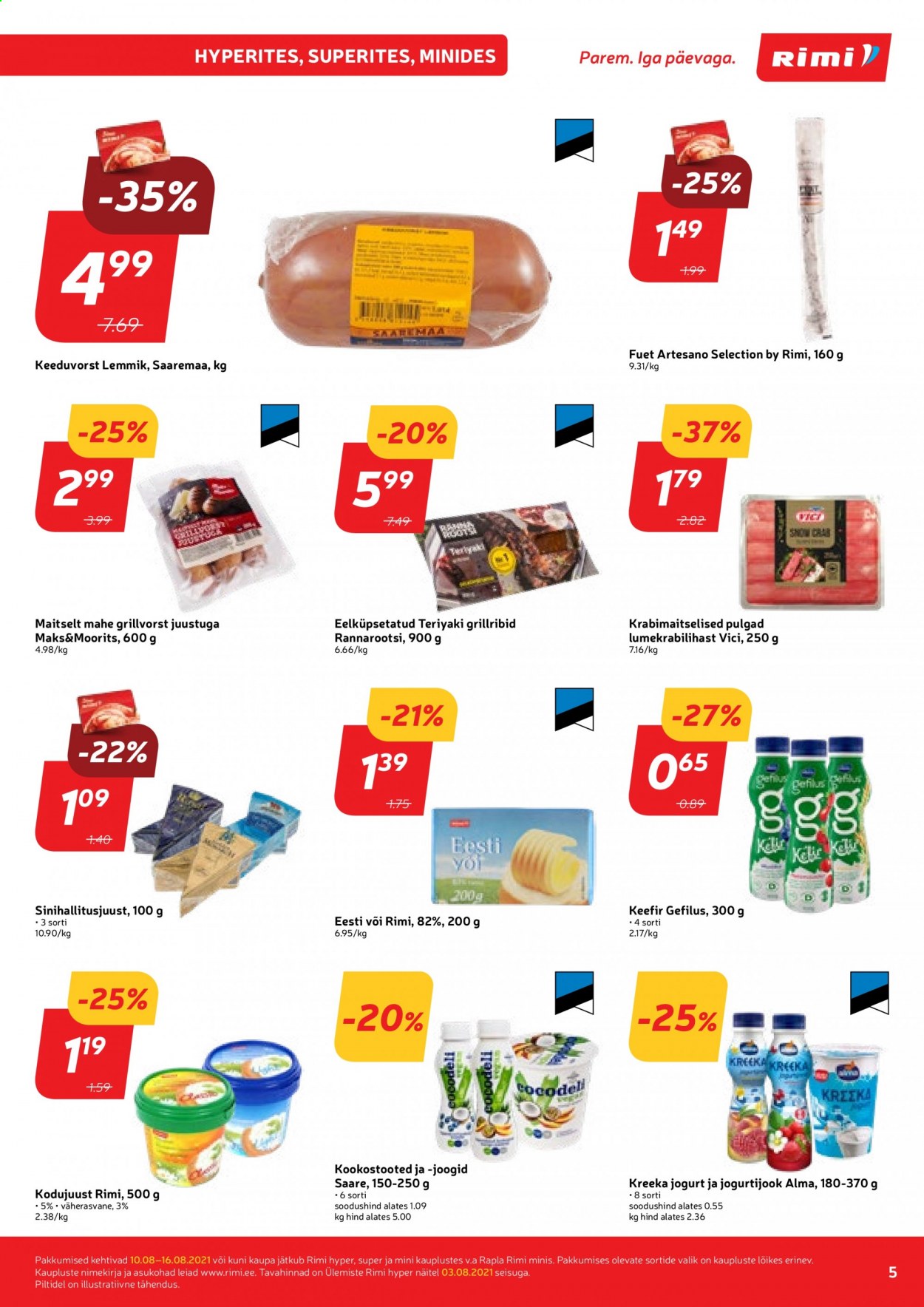 Rimi kliendileht - 10.08.2021 - 16.08.2021. Lehekülg 5