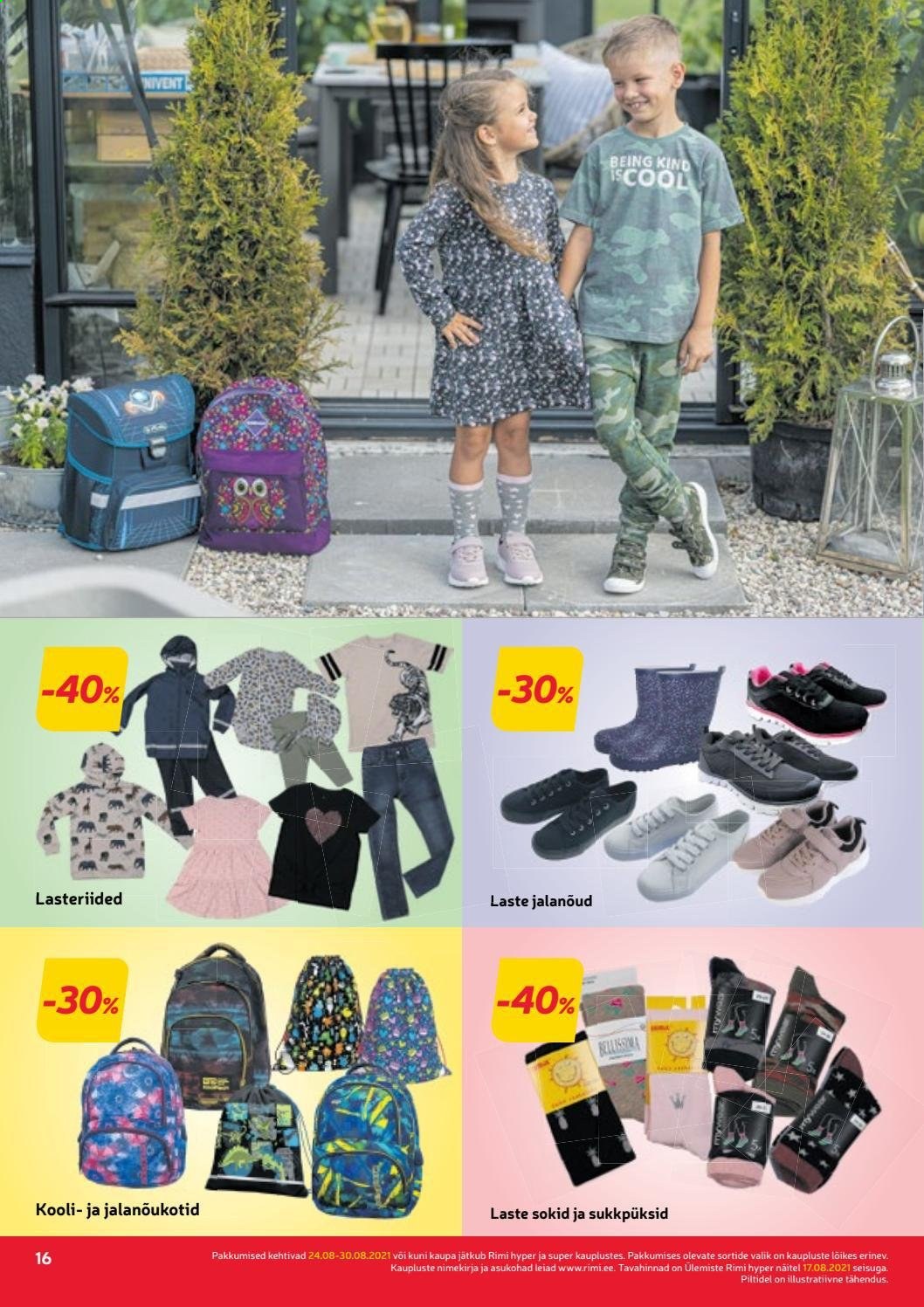 Rimi kliendileht - 24.08.2021 - 30.08.2021. Lehekülg 16