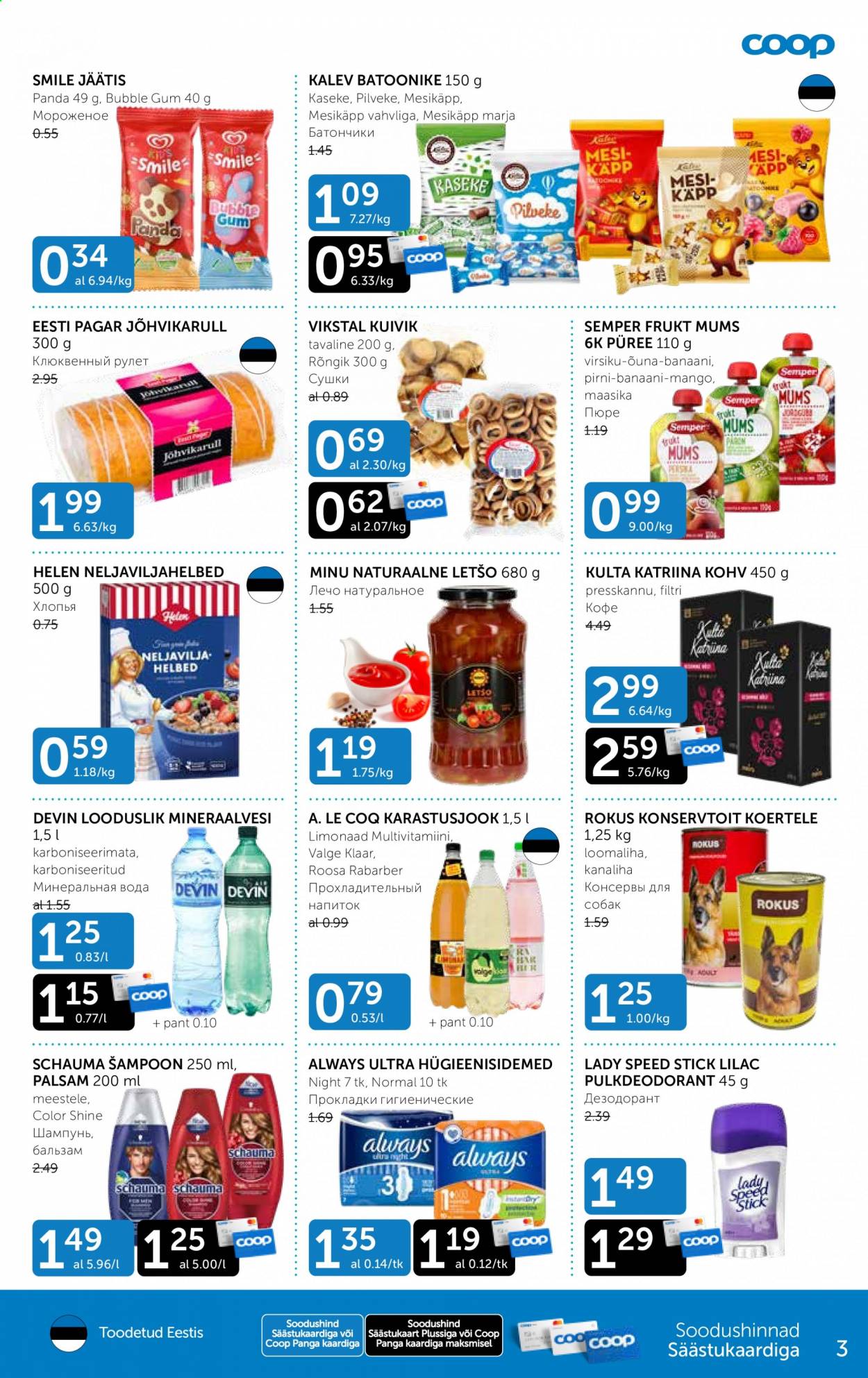 Coop kliendileht - 24.08.2021 - 30.08.2021. Lehekülg 3