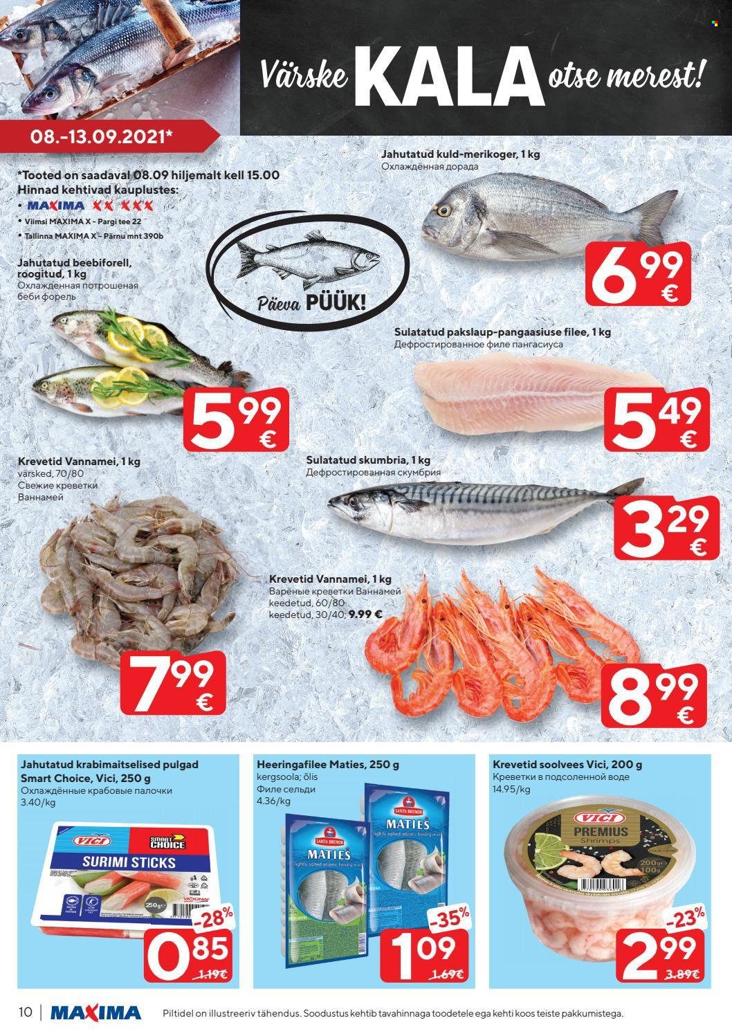 Maxima kliendileht - 07.09.2021 - 13.09.2021. Lehekülg 10