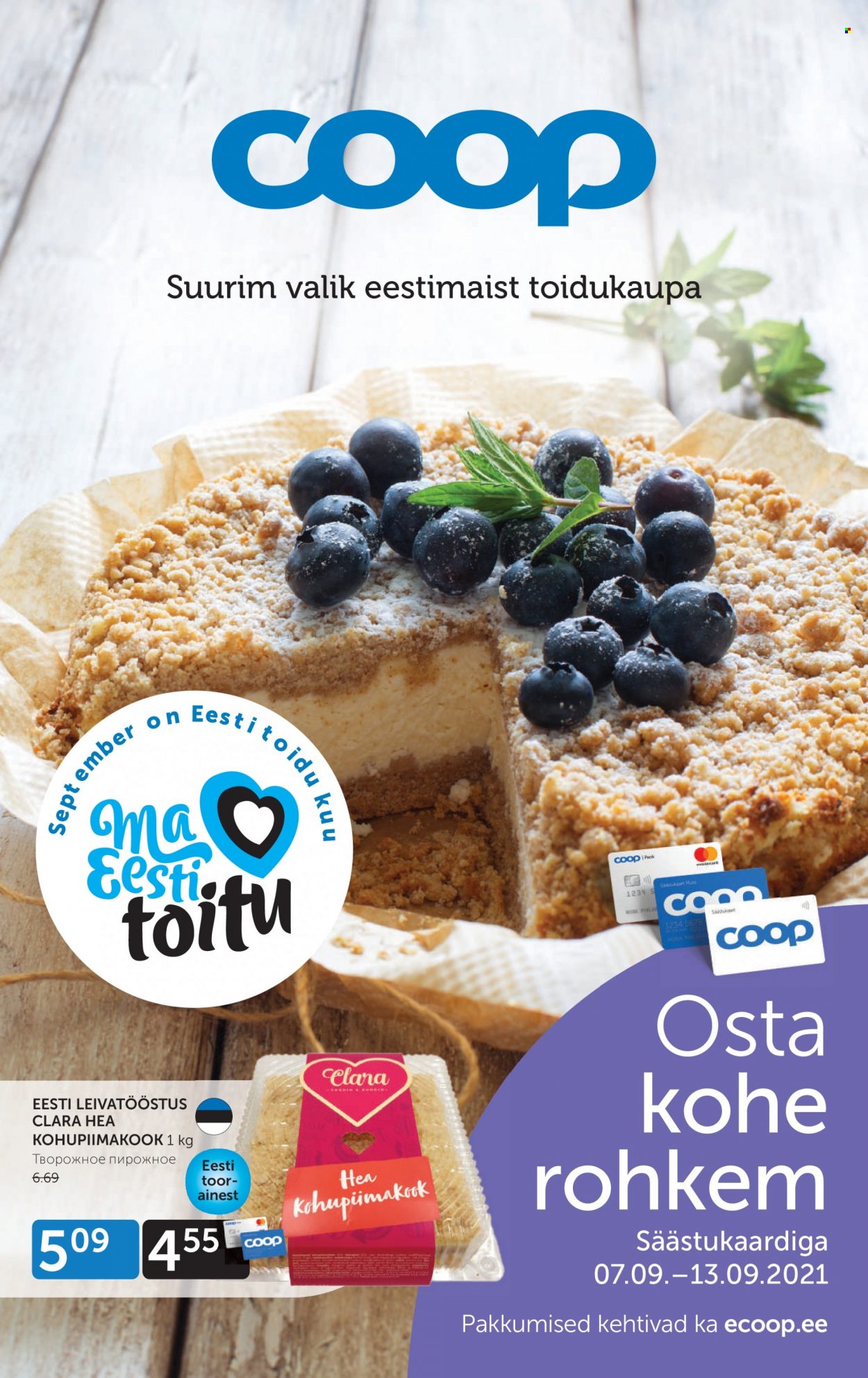 Coop kliendileht - 07.09.2021 - 13.09.2021. Lehekülg 1