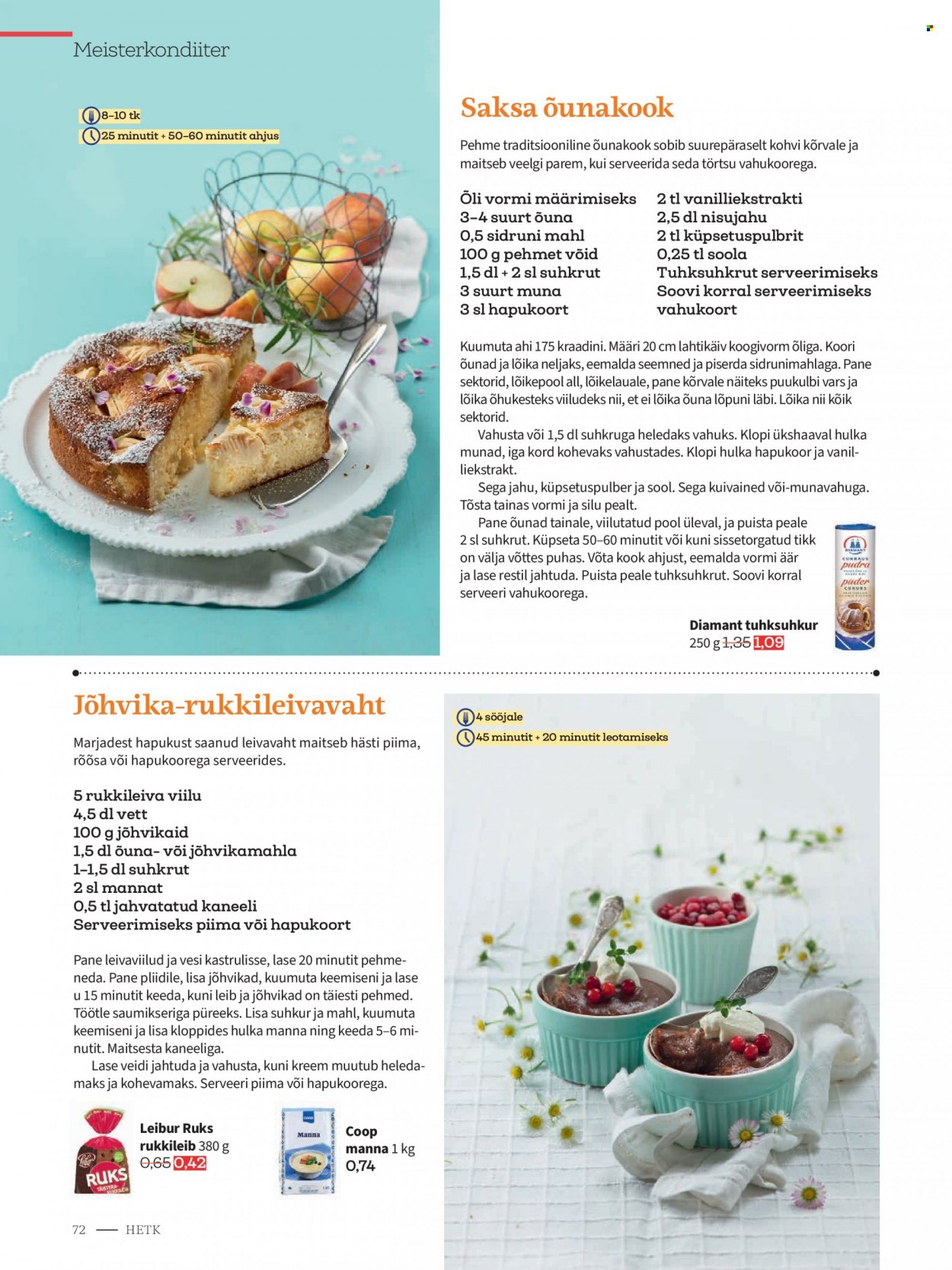 Coop kliendileht - 06.09.2021 - 30.11.2021. Lehekülg 72