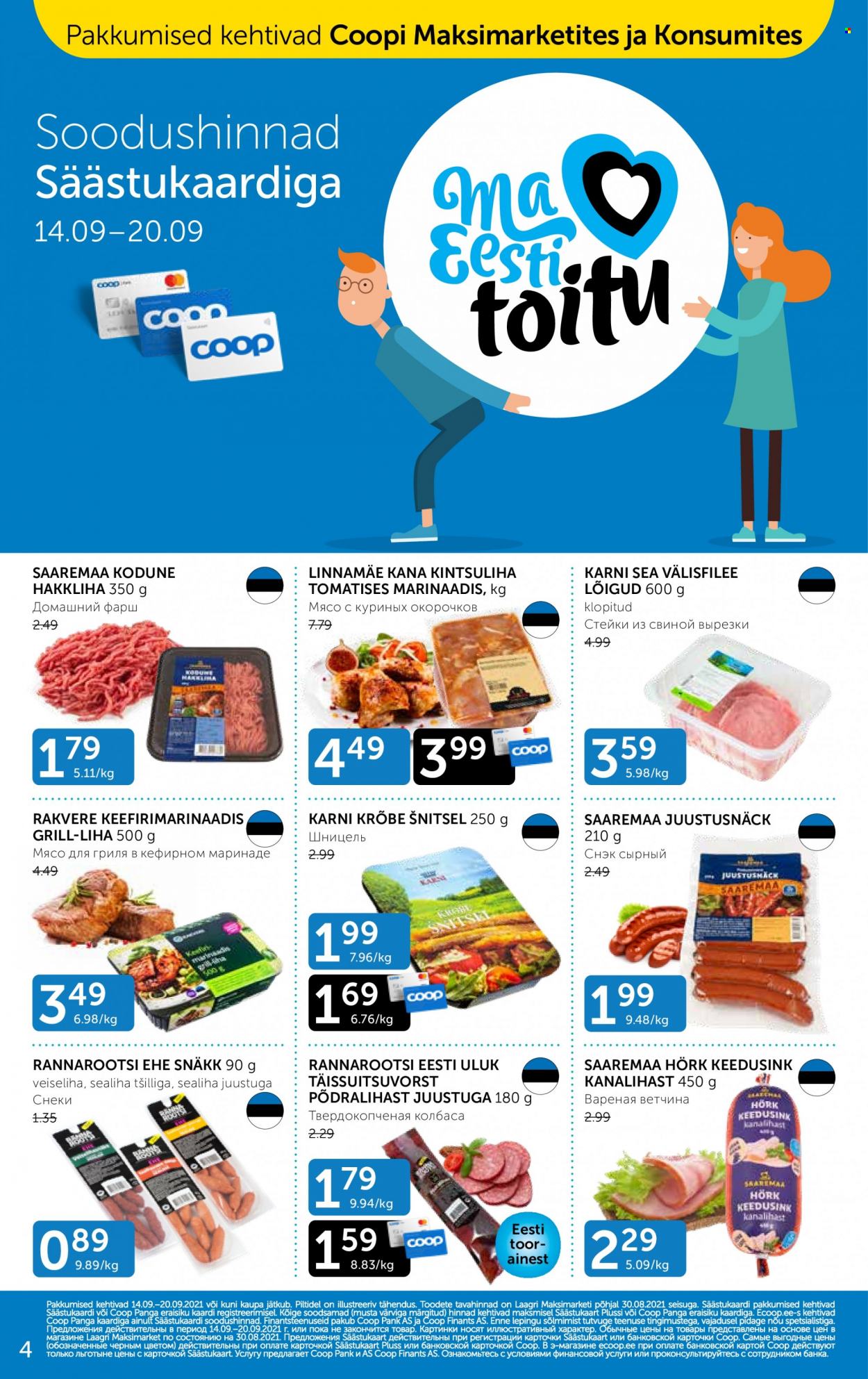 Coop kliendileht - 14.09.2021 - 20.09.2021. Lehekülg 4