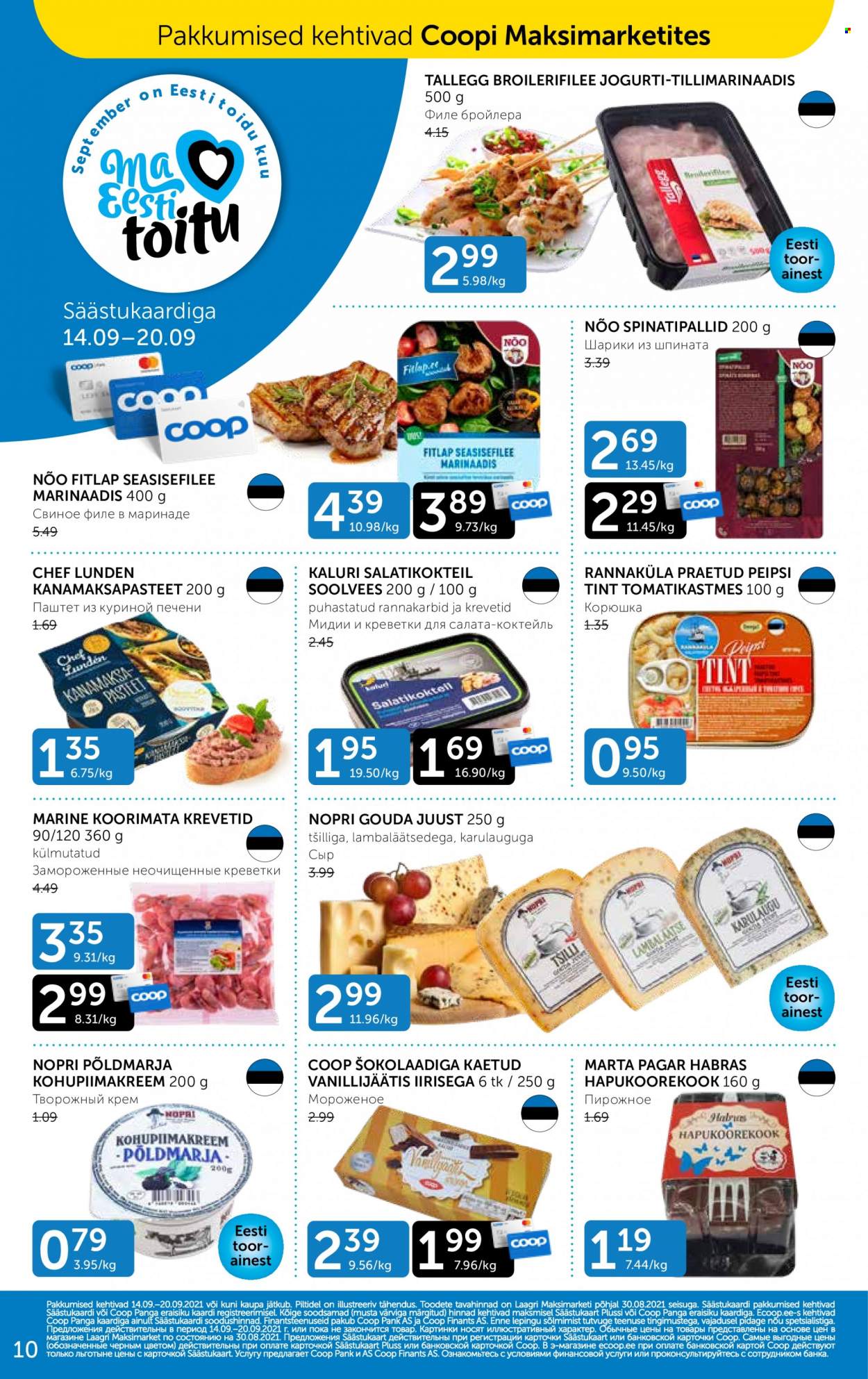 Coop kliendileht - 14.09.2021 - 20.09.2021. Lehekülg 10