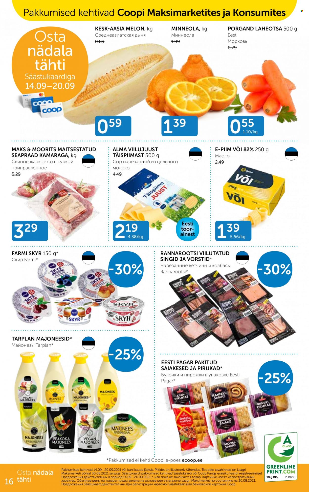 Coop kliendileht - 14.09.2021 - 20.09.2021. Lehekülg 16