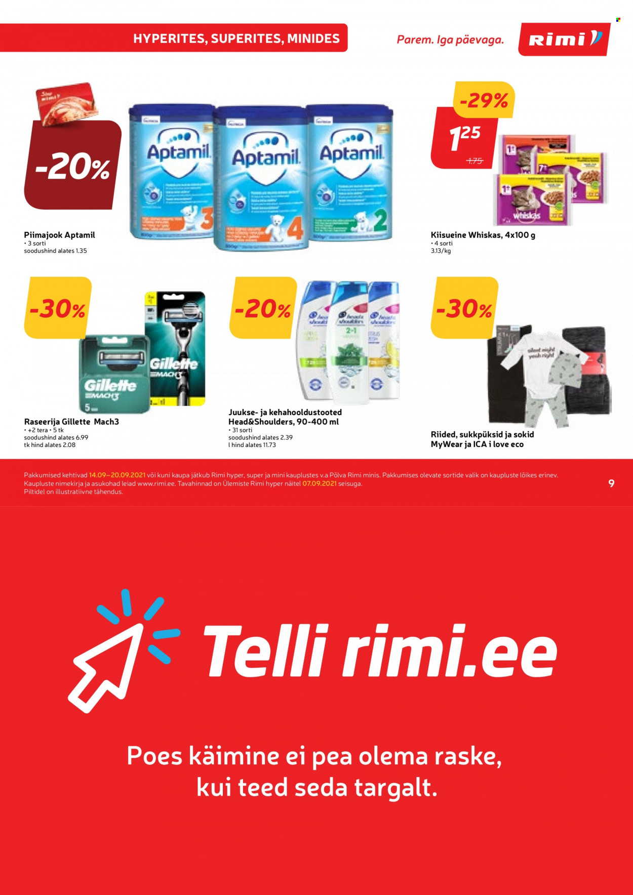 Rimi kliendileht - 14.09.2021 - 20.09.2021. Lehekülg 9