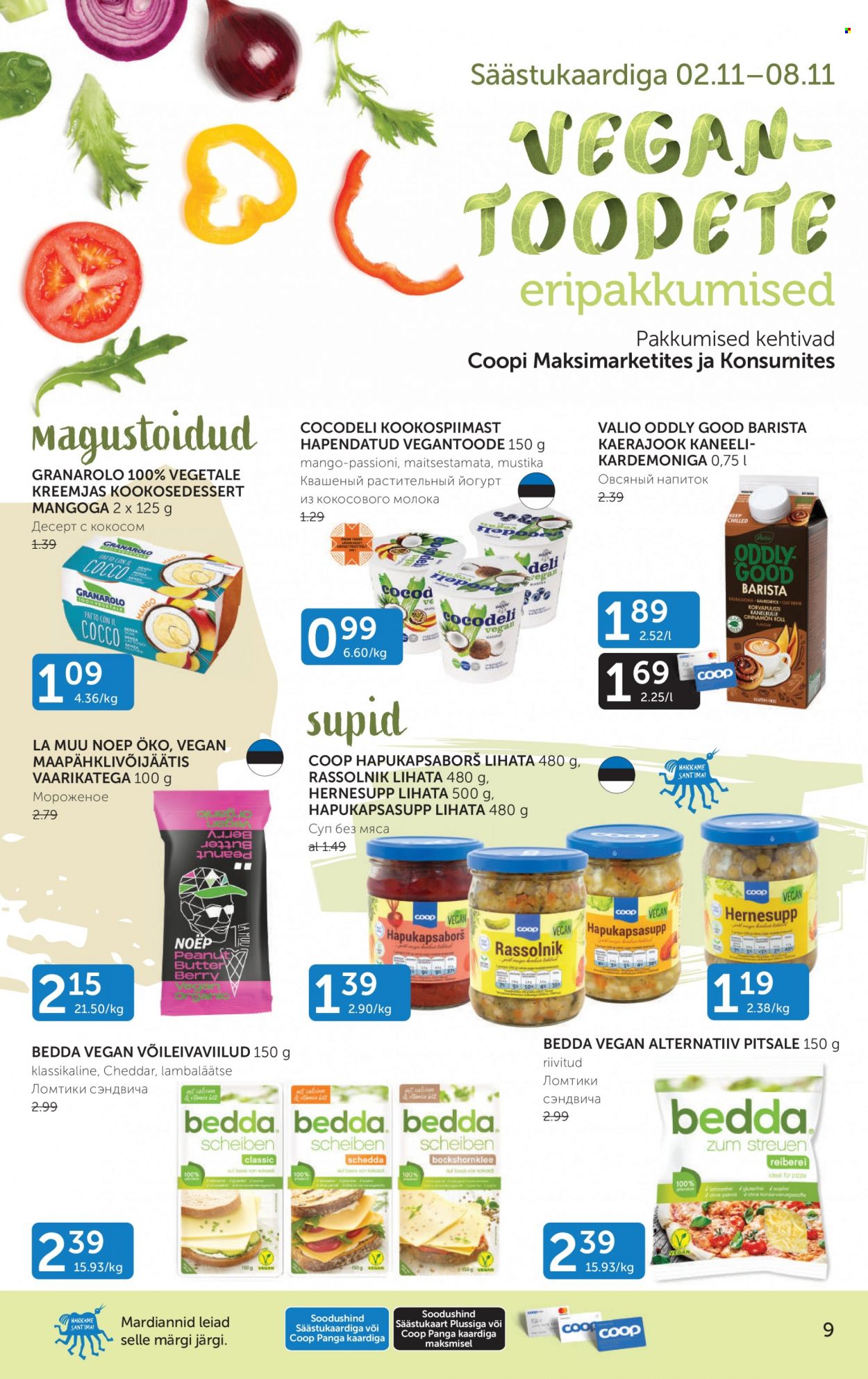 Coop kliendileht - 02.11.2021 - 08.11.2021. Lehekülg 9