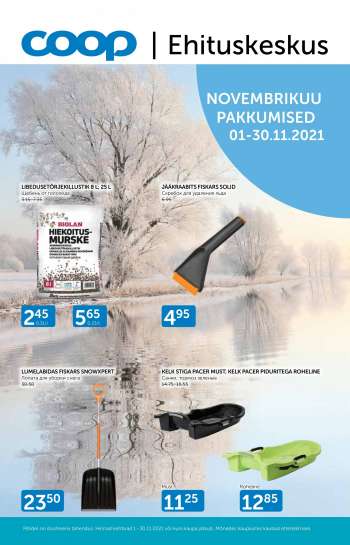 Kaupluse Coop kliendileht - 01.11.2021 - 30.11.2021.