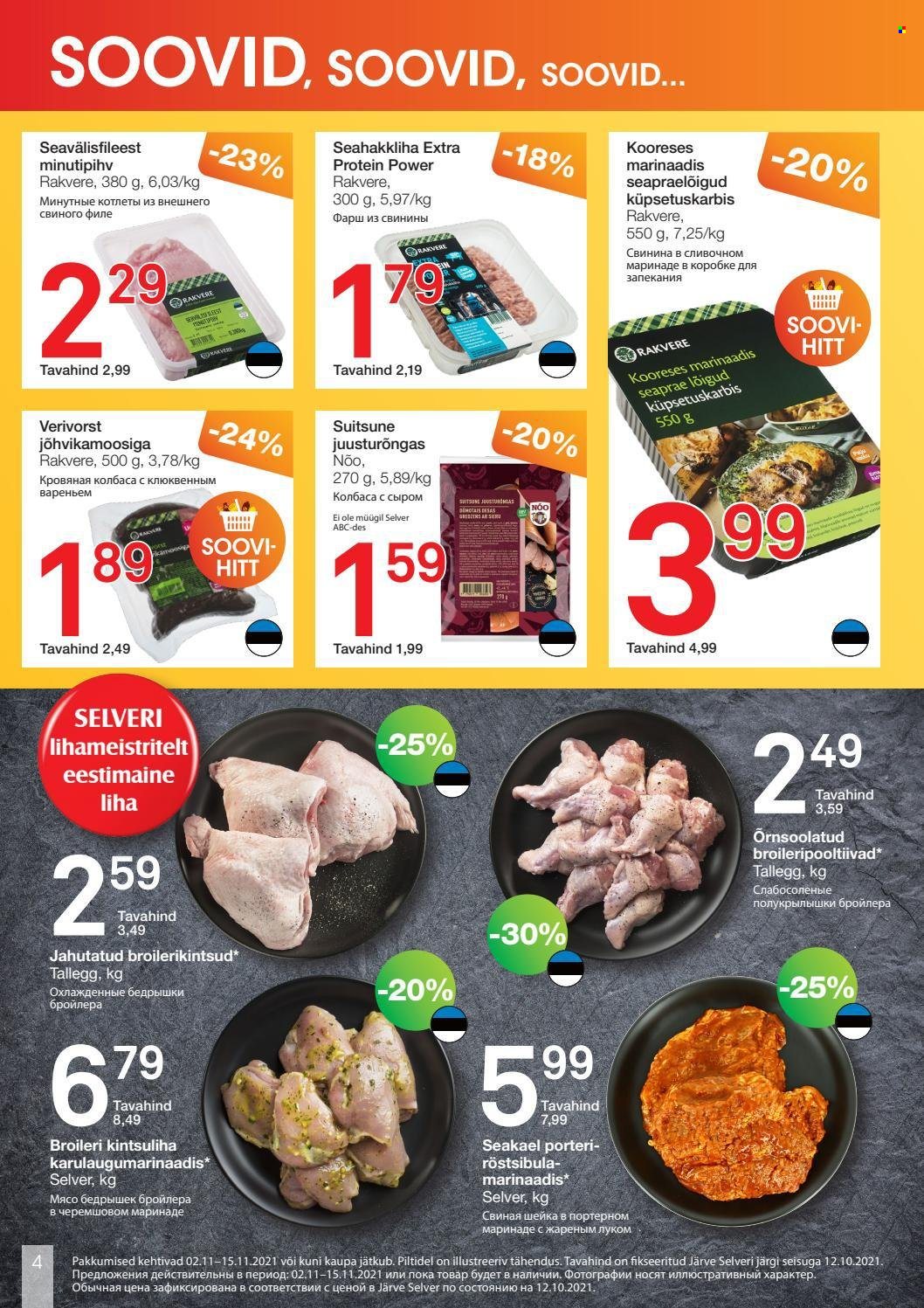 Selver kliendileht - 02.11.2021 - 15.11.2021. Lehekülg 4