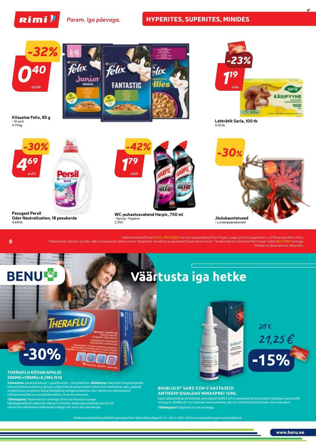 Rimi kliendileht - 23.11.2021 - 29.11.2021. Lehekülg 8