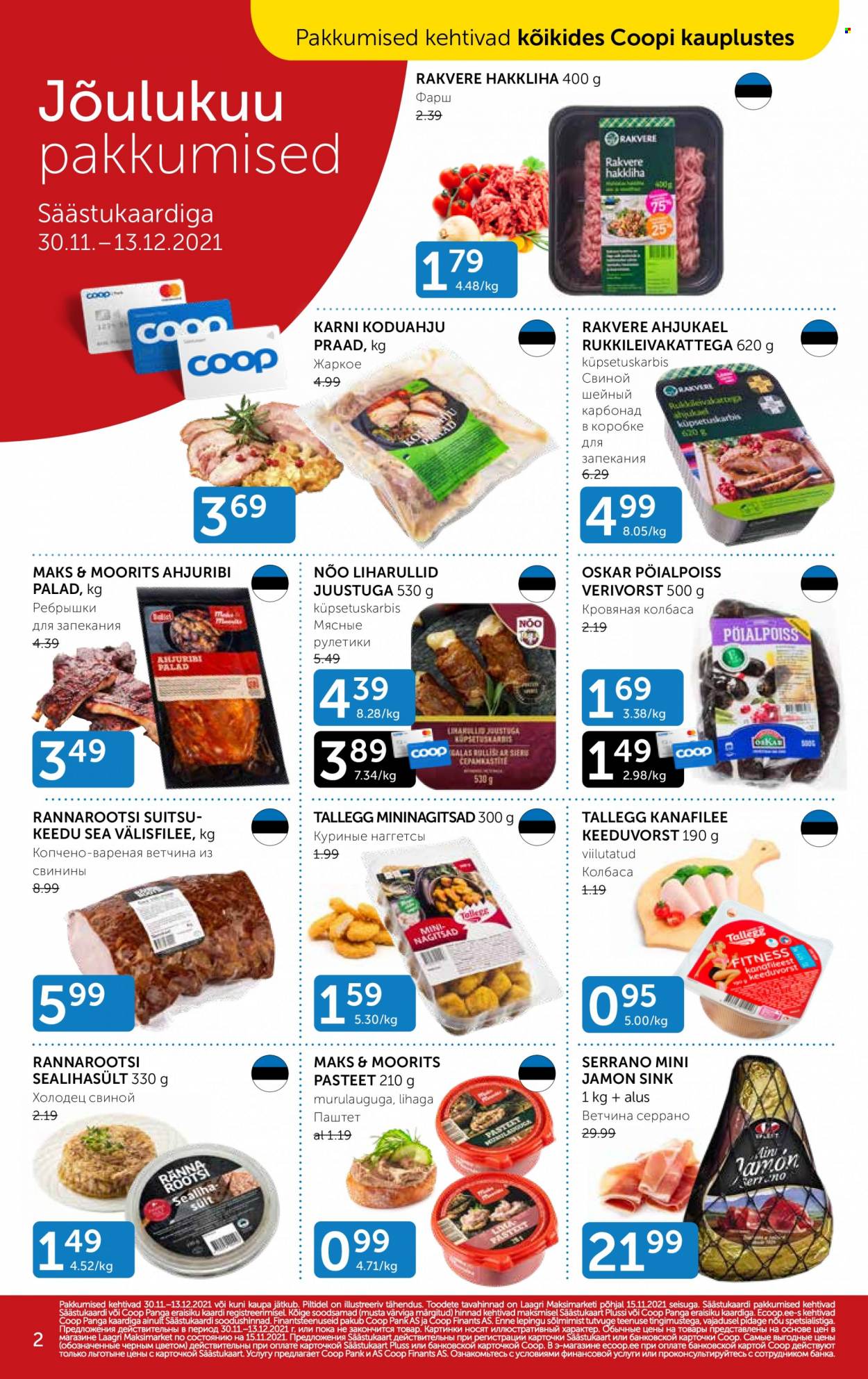 Coop kliendileht - 30.11.2021 - 13.12.2021. Lehekülg 2