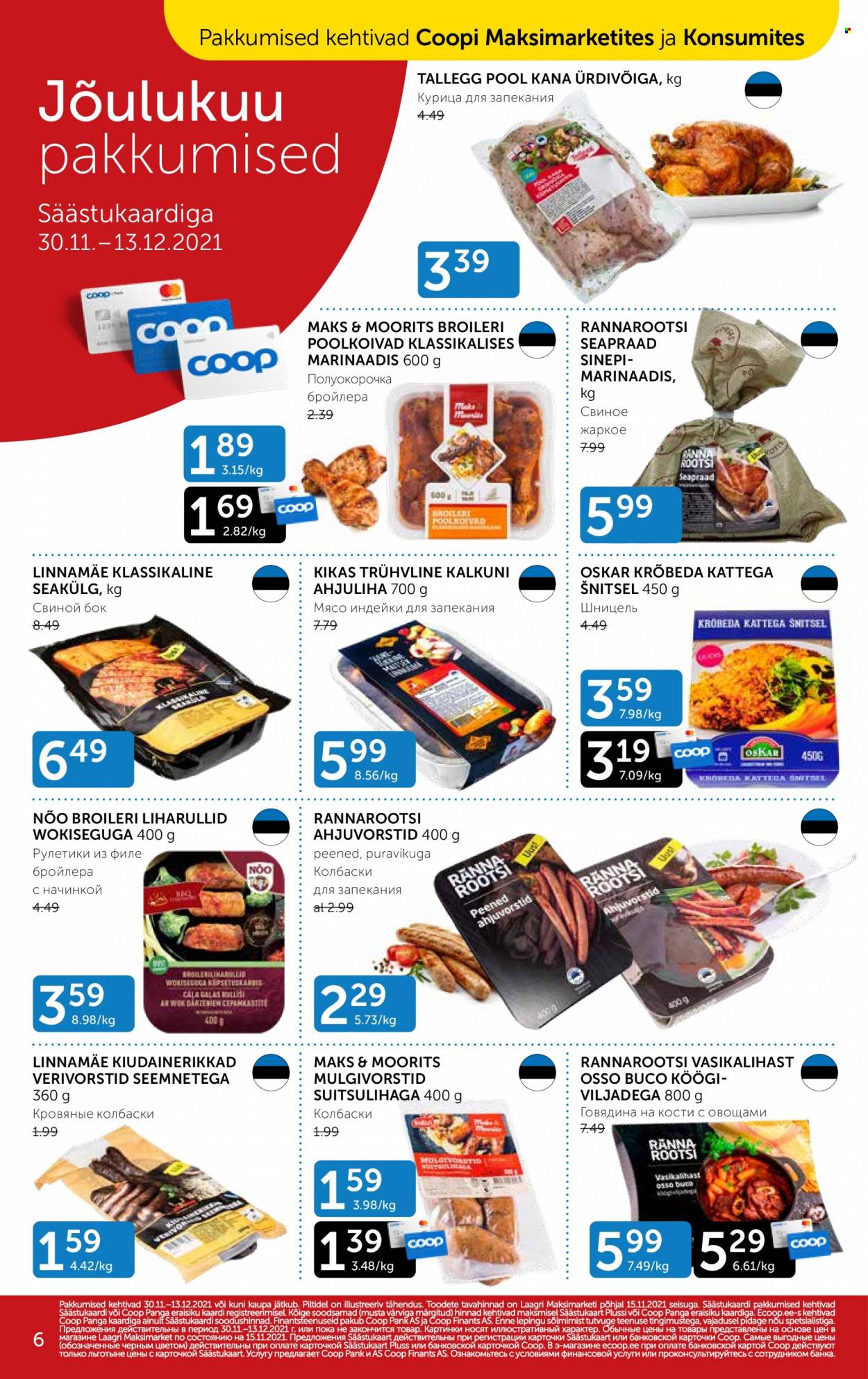 Coop kliendileht - 30.11.2021 - 13.12.2021. Lehekülg 6