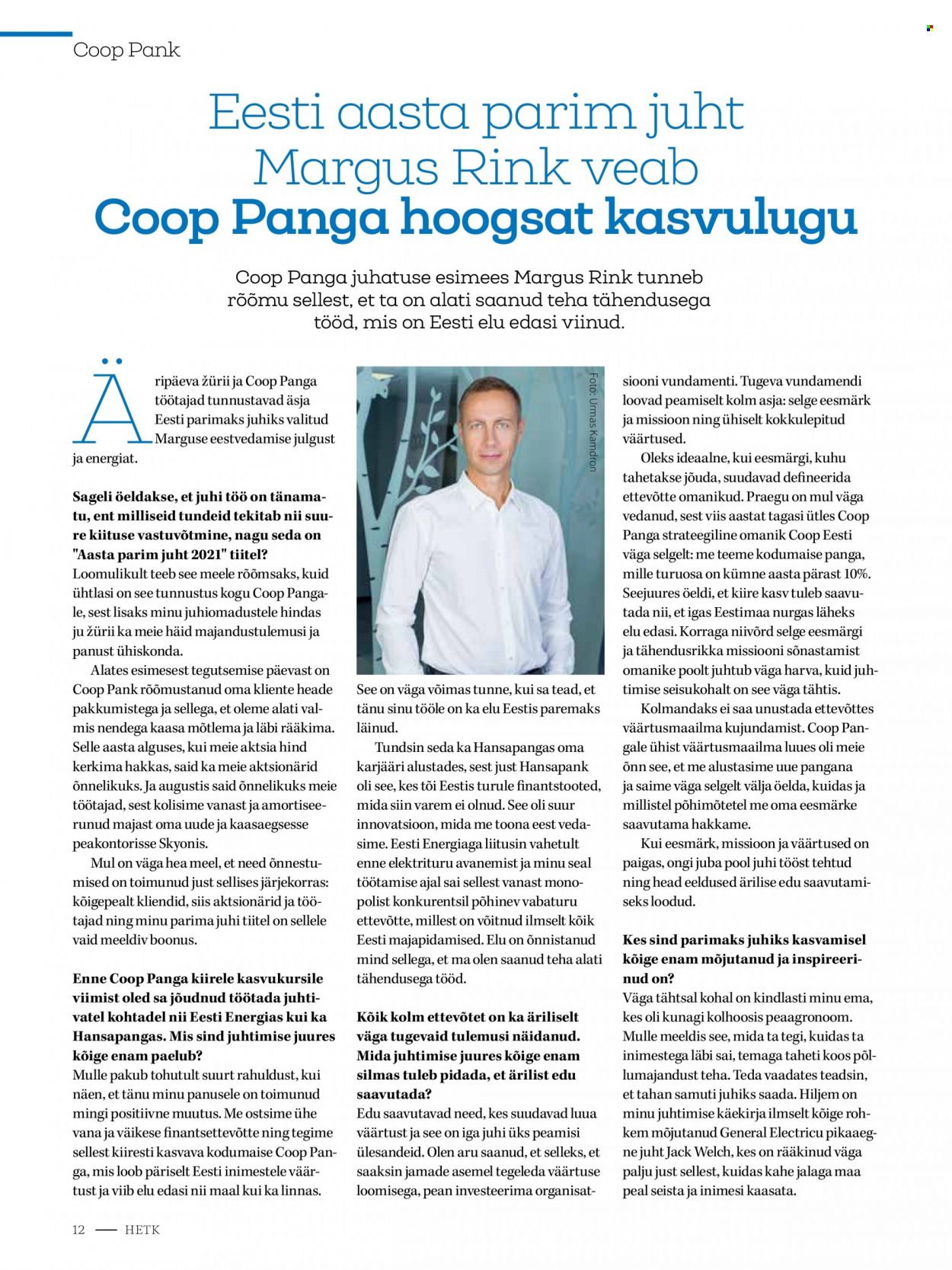 Coop kliendileht - 06.12.2021 - 28.02.2022. Lehekülg 12