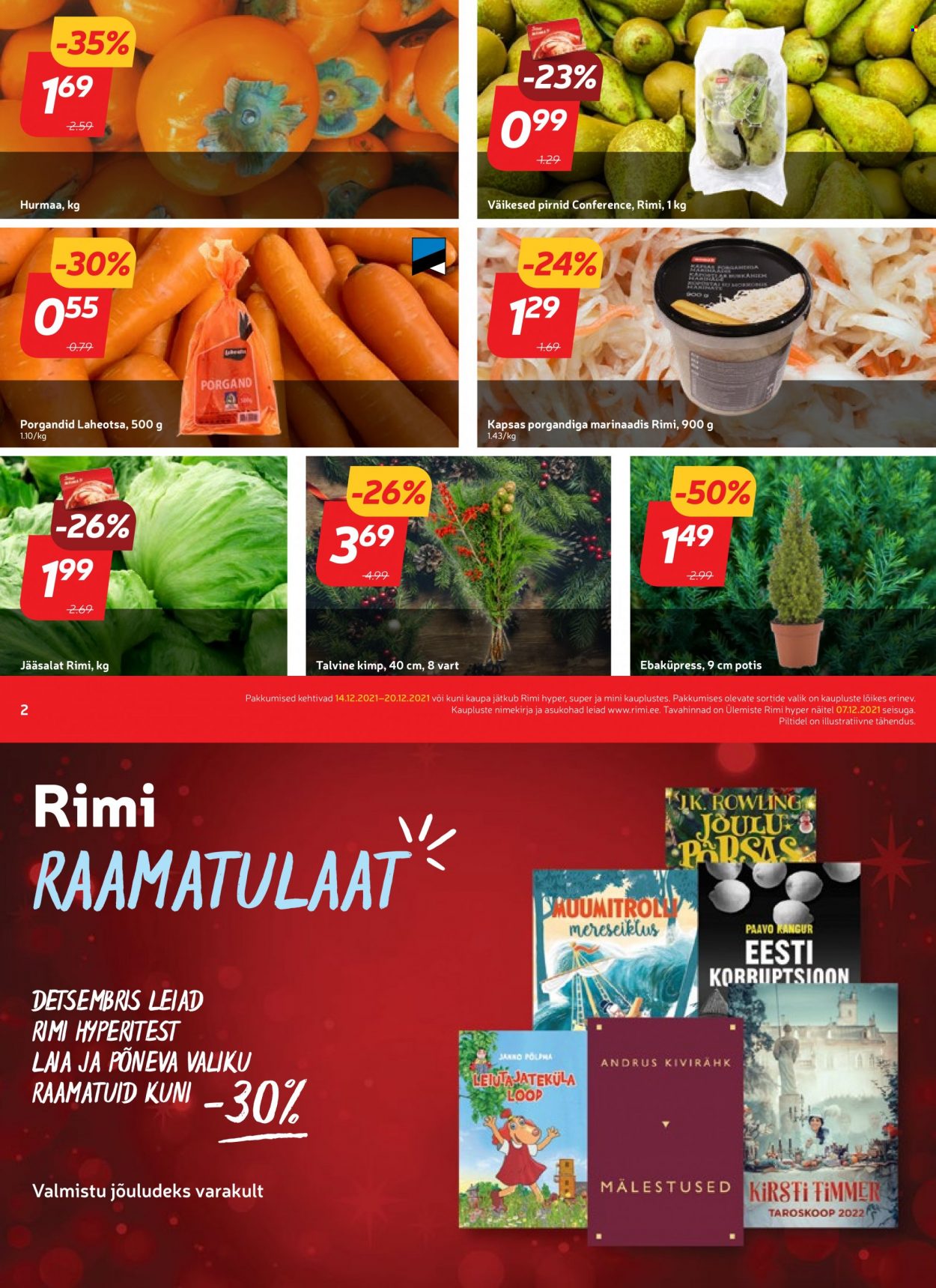 Rimi kliendileht - 14.12.2021 - 20.12.2021. Lehekülg 2