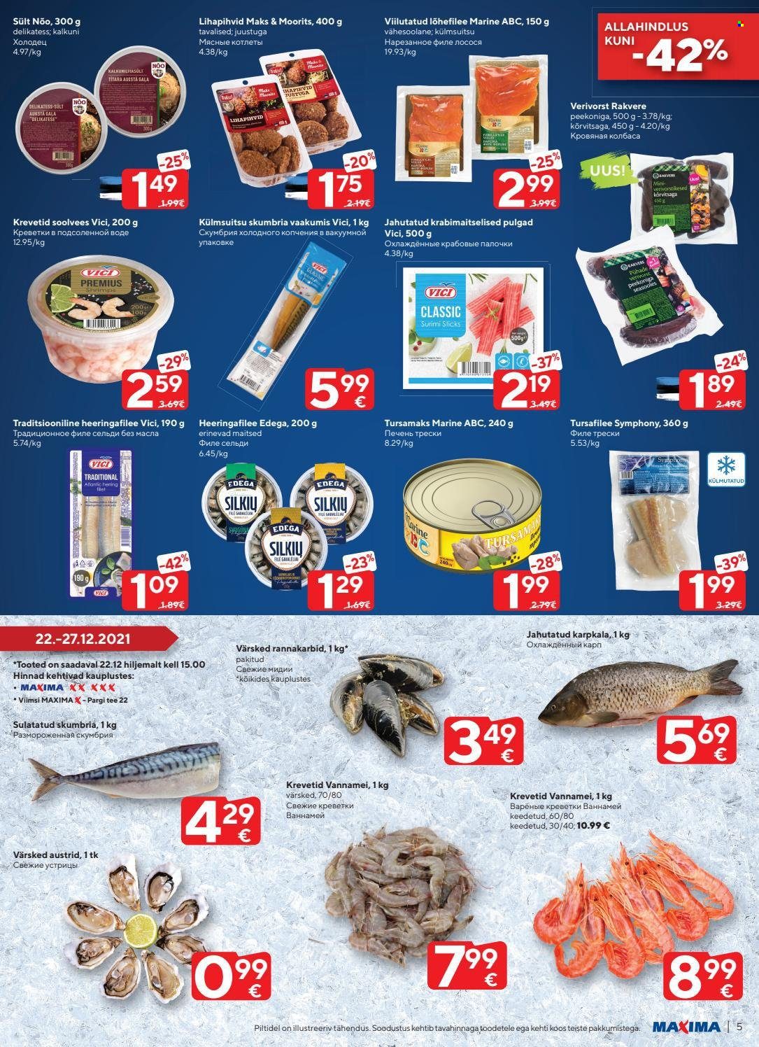 Maxima kliendileht - 21.12.2021 - 27.12.2021. Lehekülg 5