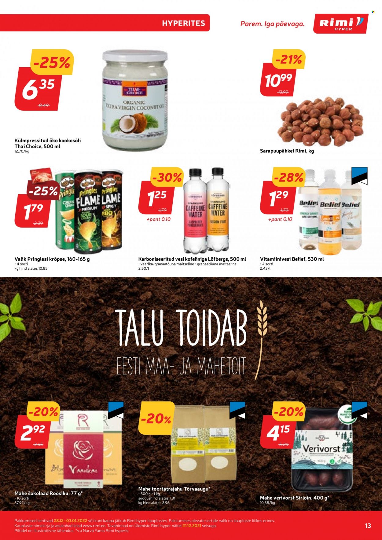 Rimi kliendileht - 28.12.2021 - 03.01.2022. Lehekülg 13