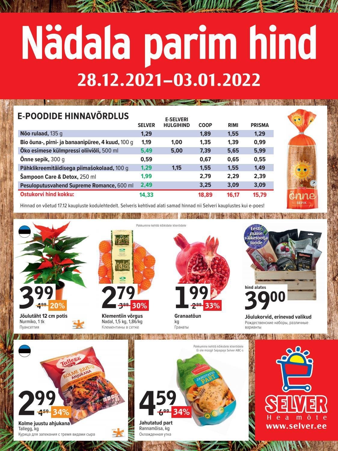 Selver kliendileht - 28.12.2021 - 03.01.2022. Lehekülg 1